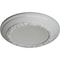 Ekena Millwork Carlsbad Ceiling Medallion (Fits Canopies up to 7 7/8"), Hand-Painted Frost, 12 1/2"OD x 1 1/2"P CM12CAFRF - alternate 3